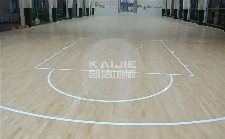河北滄州體育學(xué)校體育館木地板項(xiàng)目
