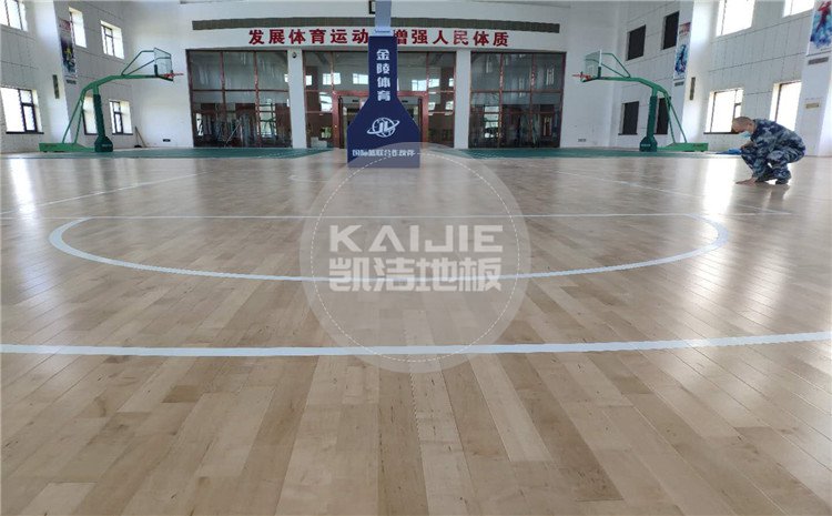 中國空中交通管制綜合訓(xùn)練場(chǎng)籃球館木地板案例